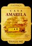 Rótulo Casa Amarela