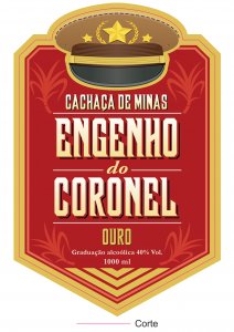 1 Rótulo Engenho do Coronel Ouro
